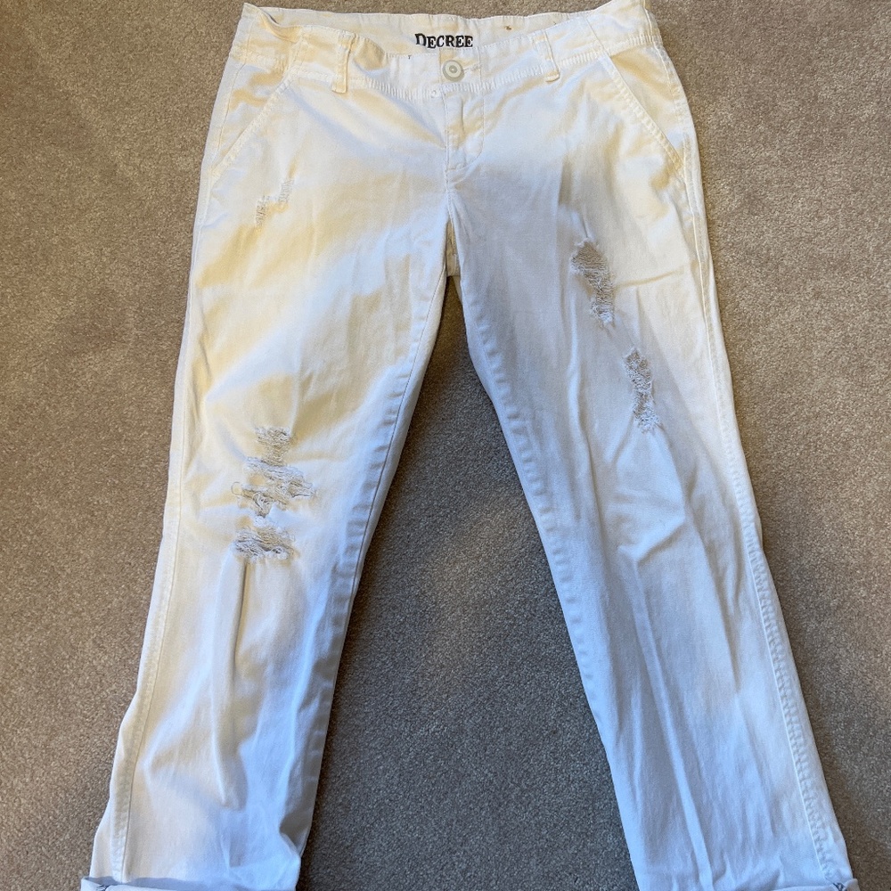 Baggy crop pants